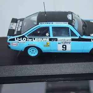 Minichamps ford escort mk2 rs1800 #9 1978 clark/wilson 400 788409 1:43 ltd300