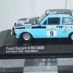 Minichamps ford escort mk2 rs1800 #9 1978 clark/wilson 400 788409 1:43 ltd300