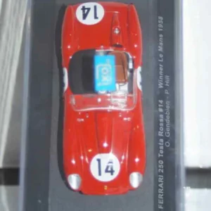 Ixo ferrari 250 tr #14 winner le mans 1958 diecast 1:43 lm1958