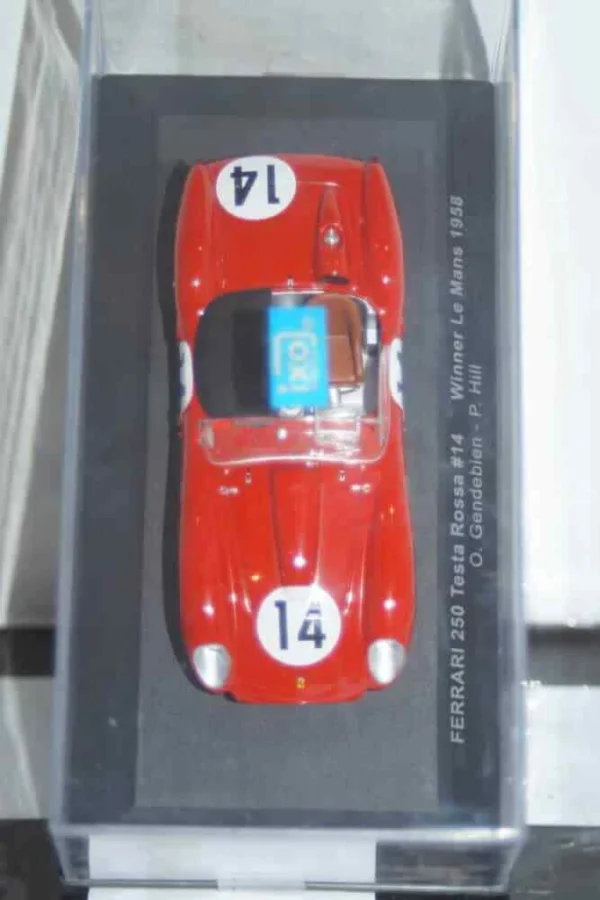 Ixo ferrari 250 tr #14 winner le mans 1958 diecast 1:43 lm1958