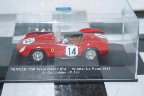 Ixo ferrari 250 tr #14 winner le mans 1958 diecast 1:43 lm1958
