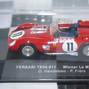 Ixo ferrari tr60 #11 winner le mans 1960 diecast 1:43 lm1960