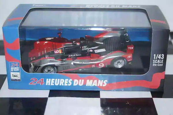 Ixo audi r15 tdi #9 lmp1 winner lemans 2010 ref lm2010 in 1/43rd
