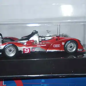 Ixo audi r15 tdi #9 lmp1 winner lemans 2010 ref lm2010 in 1/43rd