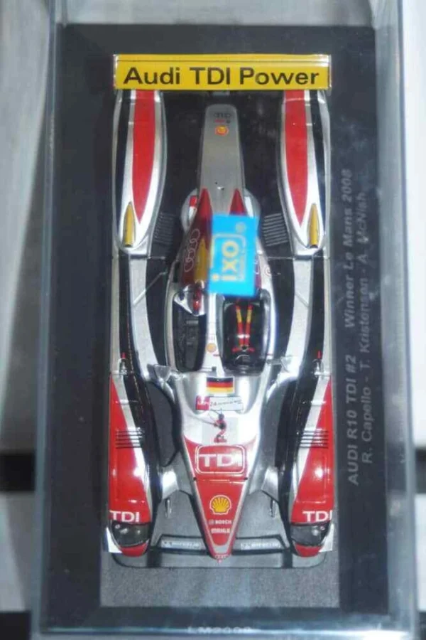 Ixo audi r10 tdi #2 winner lemans 2008 lm2008 in 1/43rd