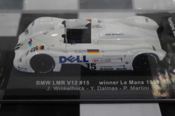 Ixo bmw lmr v12 #15 winner le mans 1999 1:43 diecast lm1999