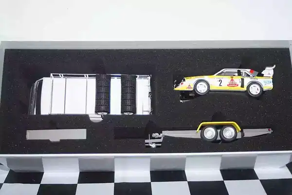 Avant slot audi service van,trailer and audi s1 #2 rally monte carlo 1986 ref rsv2301