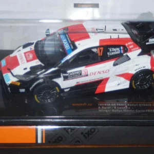 Ixo toyota gr yaris rally 1#17 winner monte carlo rally 2023 s.ogier ram897.22