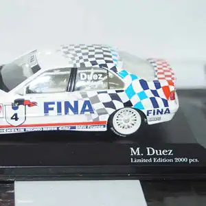 Minichamps bmw 318i world cup monza 1993 #4 duez 1:43 diecast 434932304