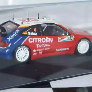 Ixo citroen xsara wrc winner argentina 2004 #4 c.sainz ram154