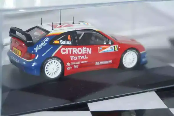 Ixo citroen xsara wrc winner argentina 2004 #4 c.sainz ram154
