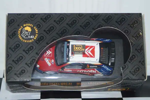 Ixo citroen xsara wrc winner argentina 2004 #4 c.sainz ram154