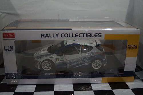 Sunstar peugeot 207 s2000 circuit of ireland 2012 c.breen #4 ltd 1999 1:18 ref 5438