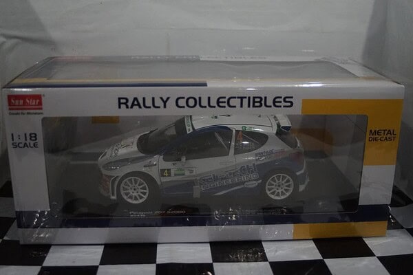 Sunstar peugeot 207 s2000 circuit of ireland 2012 c.breen #4 ltd 1999 1:18 ref 5438