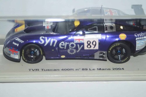 Spark tvr tuscan 400r #89 lm 2004 1:43 resin sctr14