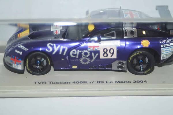 Spark tvr tuscan 400r #89 lm 2004 1:43 resin sctr14