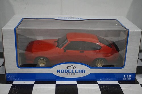 Model car group ford capri mk2 x pack red mcg18397mcw