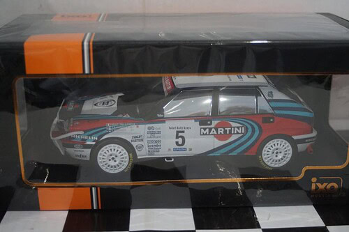 Ixo lancia delta integrale 16v #5 safari rally 1990 j.kankkunen 1:18 18rmc139c
