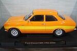 Model car group ford escort mk1 rs orange mcg18253 1/18th