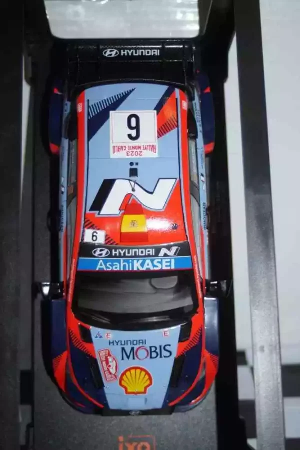 Ixo hyundai i20 n rally1 #6 rally monte carlo 2023 d.sordo ram883.22