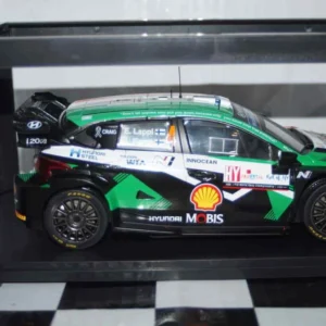 Ixo hyundai i20 rally croatia 2023 #4 e.lappi 1:18 18rmc160b