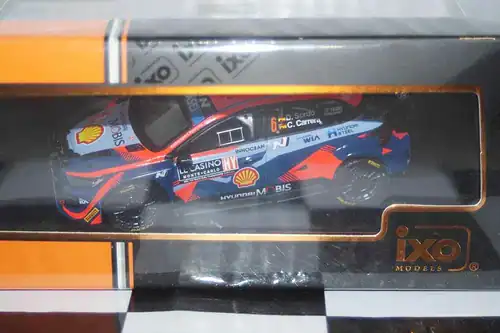 Ixo hyundai i20 rally monte carlo 2023 #6 d.sordo 1:18 18rmc153b