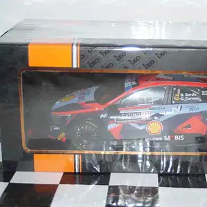 Ixo hyundai i20 rally monte carlo 2023 #6 d.sordo 1:18 18rmc153b
