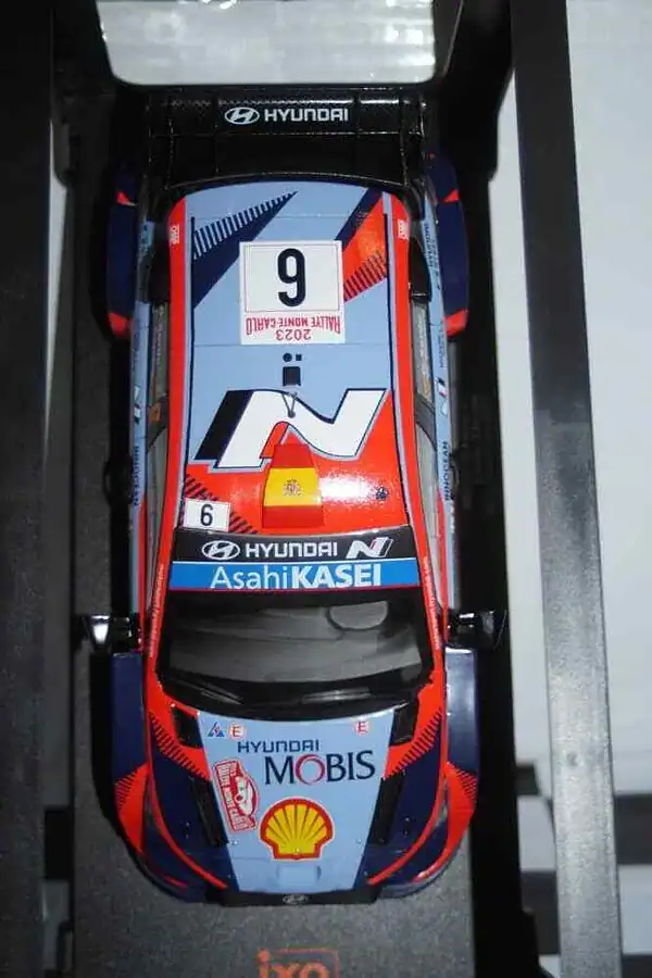 Ixo hyundai i20 rally monte carlo 2023 #6 d.sordo 1:18 18rmc153b