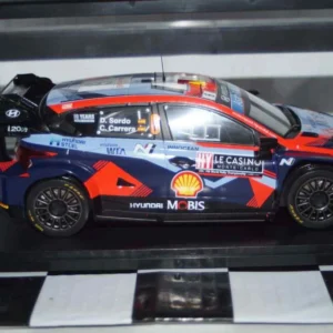 Ixo hyundai i20 rally monte carlo 2023 #6 d.sordo 1:18 18rmc153b