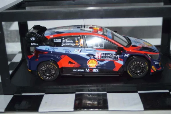 Ixo hyundai i20 rally monte carlo 2023 #6 d.sordo 1:18 18rmc153b