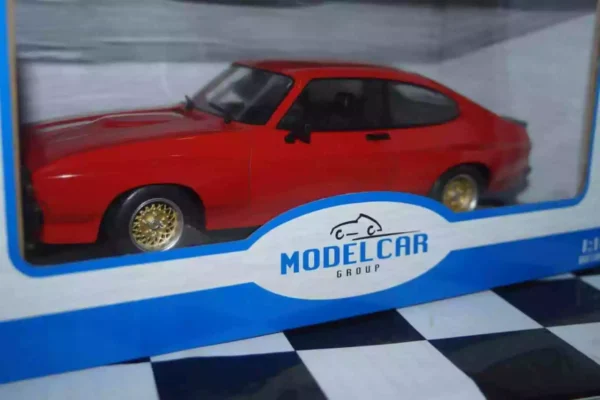 Model car group ford capri mk2 x pack red mcg18397mcw