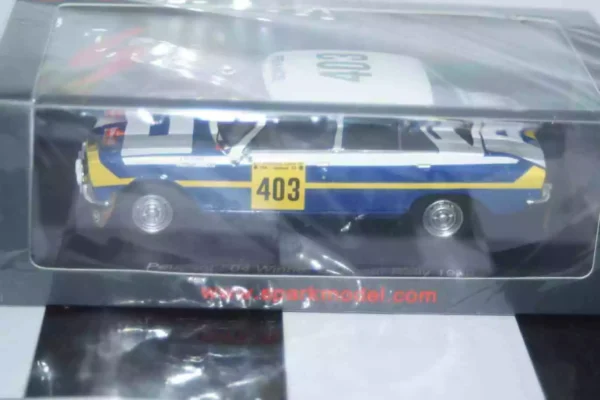 Spark peugeot 504 winner codasur rally #403 1979 j.guichet 1:43 ref s5632