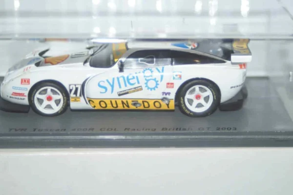 Spark tvr tuscan t 400r #27 cdl british gt 2003 1:43 resin sctr04