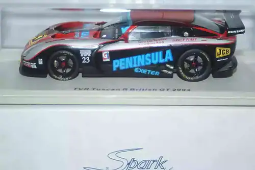 Spark tvr tuscan r peninsula #23 british gt 2003 1:43 resin sctr05