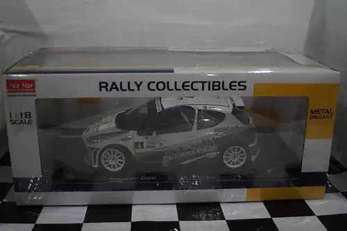 Sunstar peugeot 207 s2000 circuit of ireland 2012 c.breen #4 ltd 1999 1:18 ref 5438