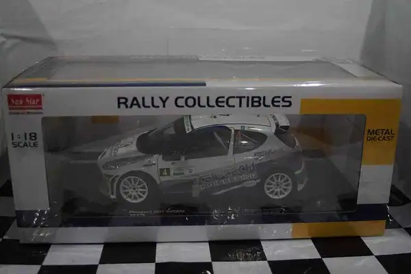 Sunstar peugeot 207 s2000 circuit of ireland 2012 c.breen #4 ltd 1999 1:18 ref 5438