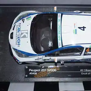 Sunstar peugeot 207 s2000 circuit of ireland 2012 c.breen #4 ltd 1999 1:18 ref 5438
