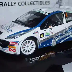 Sunstar peugeot 207 s2000 circuit of ireland 2012 c.breen #4 ltd 1999 1:18 ref 5438
