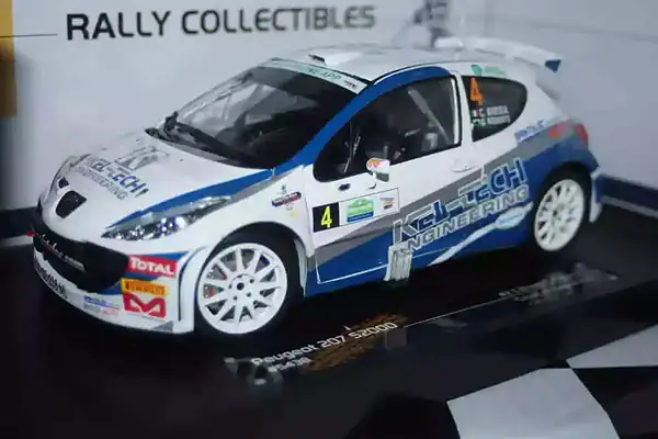 Sunstar peugeot 207 s2000 circuit of ireland 2012 c.breen #4 ltd 1999 1:18 ref 5438
