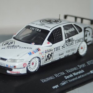 Onyx vauxhall vectra btcc 1997 warwick 1:43 scale xt062