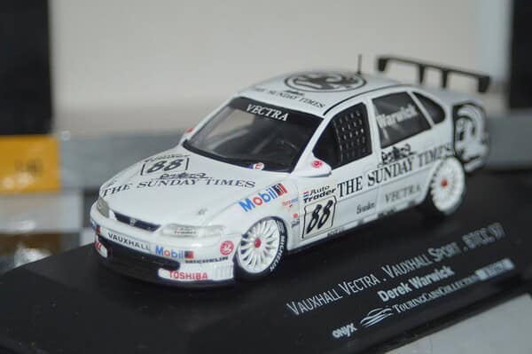 Onyx vauxhall vectra btcc 1997 warwick 1:43 scale xt062