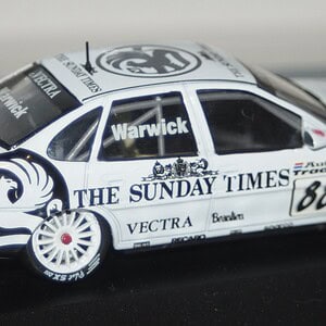 Onyx vauxhall vectra btcc 1997 warwick 1:43 scale xt062