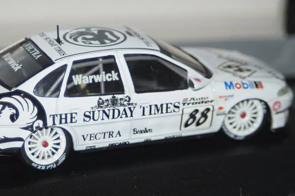 Onyx vauxhall vectra btcc 1997 warwick 1:43 scale xt062