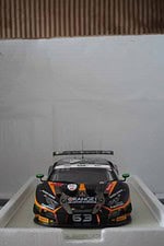 Spark lamborghini huracan gt3 evo orange 1fff 24h spa #63 2020 1:18 ref 18sb029