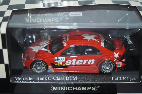 Minichamps mercedes c class 2006 dtm green 400 063603