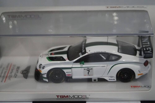 True scale models bentley continental gt3 goodwood 2013 1:43 resin tsm144314