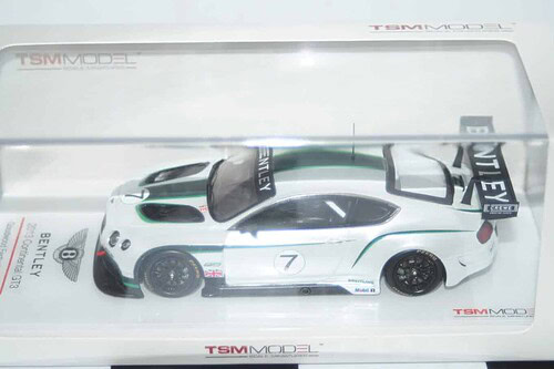 True scale models bentley continental gt3 goodwood 2013 1:43 resin tsm144314