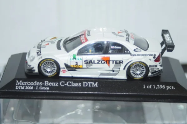 Minichamps mercedes c class 2006 dtm green 400 063603