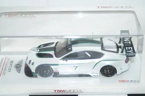 True scale models bentley continental gt3 goodwood 2013 1:43 resin tsm144314