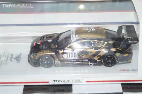 True scale models bentley continental gt3 2019 24hr spa 1:43 resin tsm430491